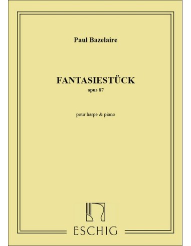 BAZELAIRE P.-Fantasia per Arpa e Pianoforte