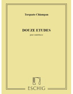 CHIAMPANT T.-Studi (12) per contrabbasso