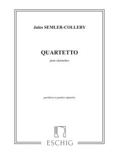 SEMLER COLLERY J.-Quartetto per 4 clarinetti 2