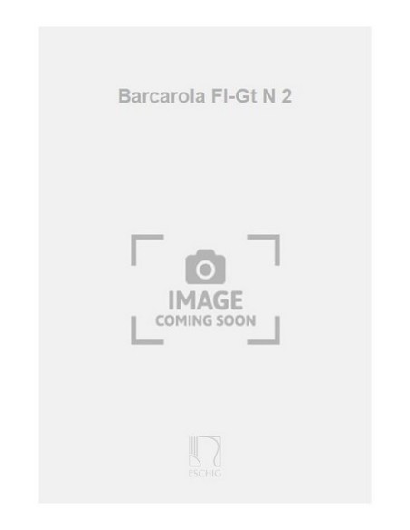 ANGELO N.-Barcarolle per flauto e chitarra