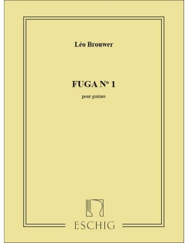 BROUWER L.-Fuga n. 1 per chitarra