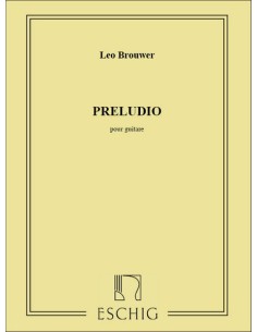 BROUWER L.-Prelude für Gitarre 2