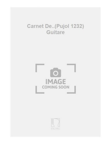 EYNARD C.-Carte de notes pour guitare (Pujol)