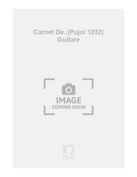 EYNARD C.-Scheda di note per chitarra (Pujol)