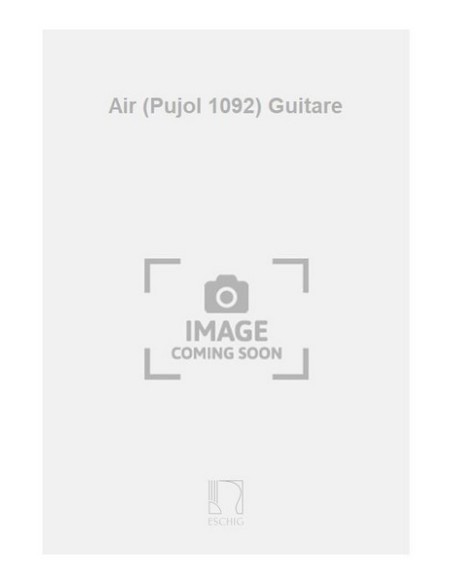 RAMEAU J.P.-Air pour guitare (Pujol)