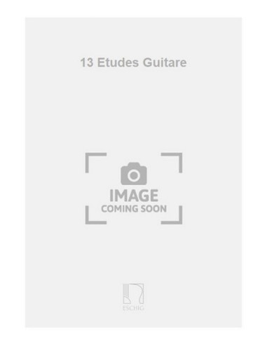 LISKER R.-Studies (13) for Guitar