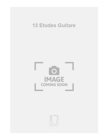LISKER R.-Studies (13) for Guitar