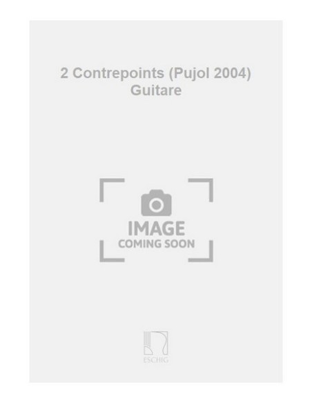 FLECHA M.-Counterpoints (2) for Guitar (Pujol)