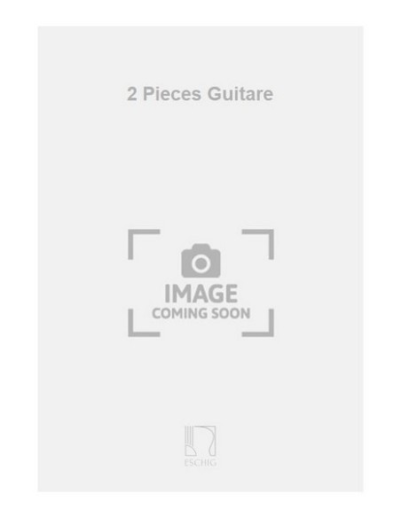 SCHWEYDA W.-Pieces (2) for Guitar