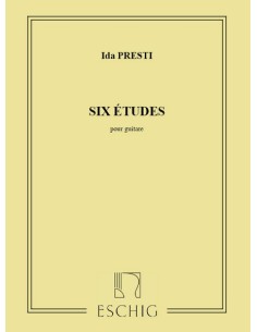 PRESTI I.-Studi (6) per Chitarra