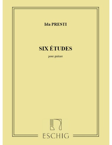 PRESTI I.-Studi (6) per Chitarra
