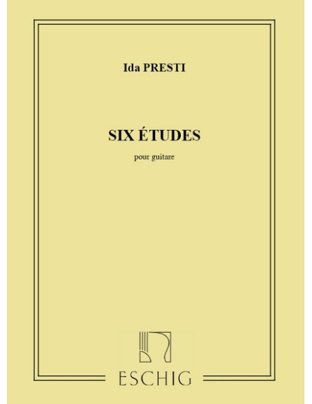 PRESTI I.-Studi (6) per Chitarra