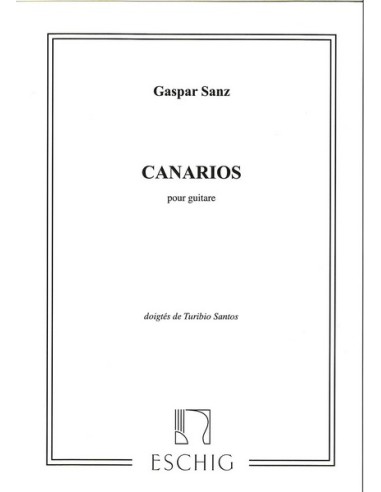 SANZ G.-Canarios per chitarra (Santos)