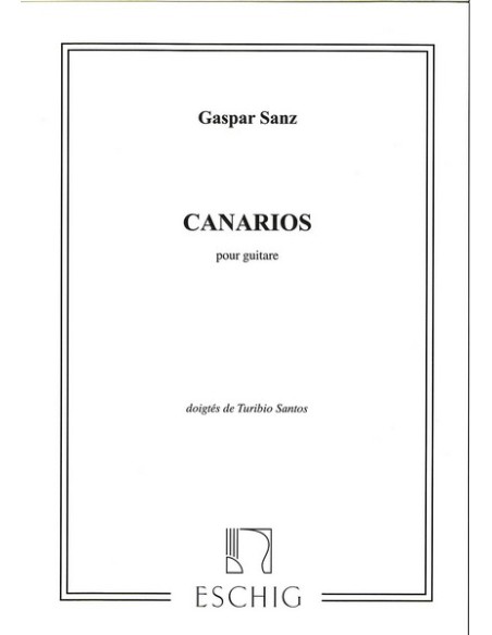 SANZ G.-Canarios per chitarra (Santos)