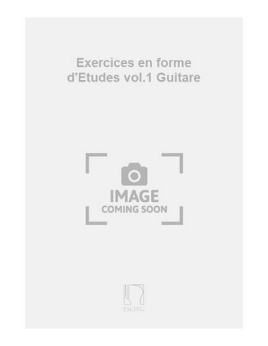 PUJOL E.-Exercises Vol.1 for Guitar