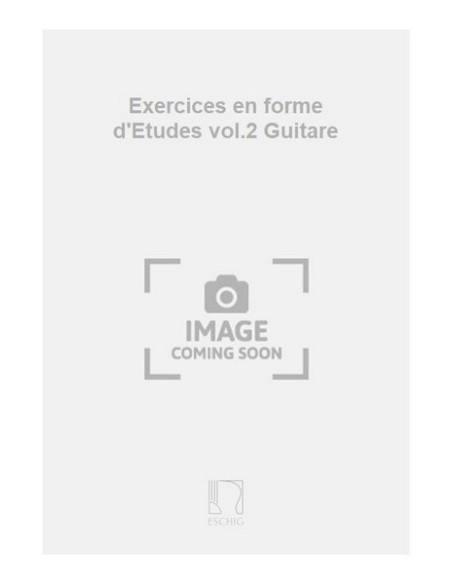 PUJOL E.-Exercises Vol.2 für Gitarre