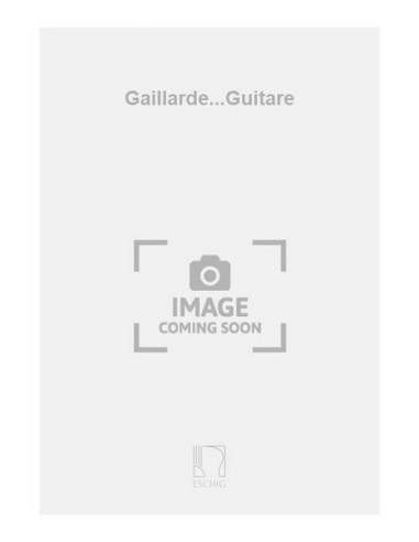 FILIPPI A.-Gallarda per chitarra