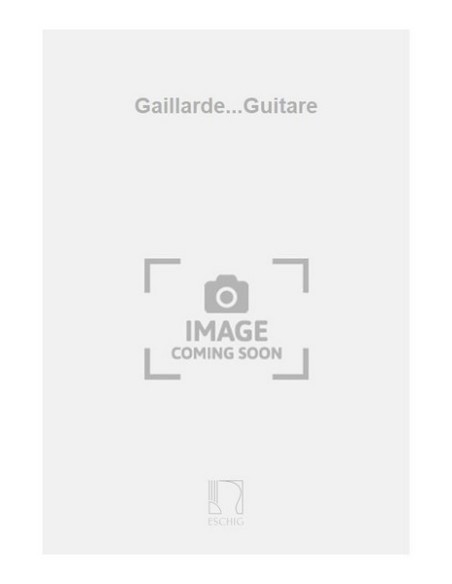 FILIPPI A.-Gallarda per chitarra