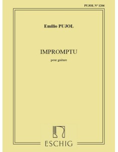 PUJOL E.-Impromptu per chitarra