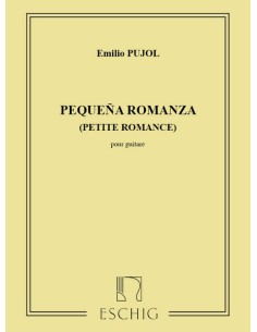 PUJOL E.-Small Romance per chitarra