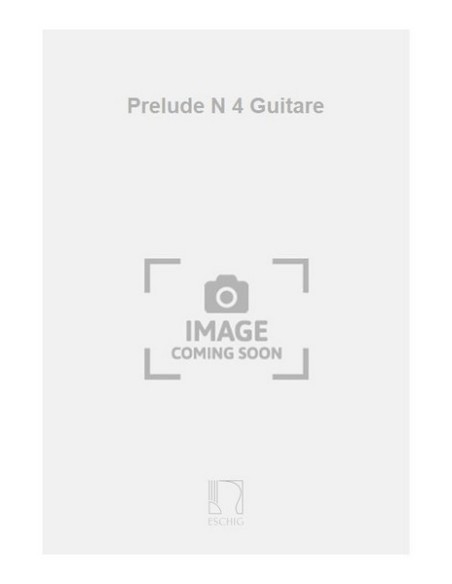 SANTOS T.-Prelude nº 4 for Guitar