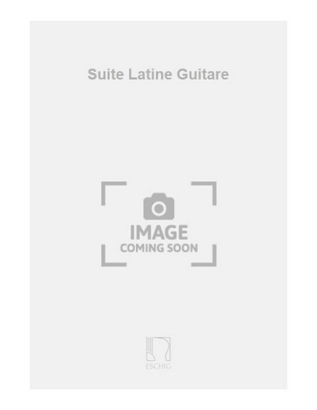 MORANCON G.-Suite Latine per Chitarra