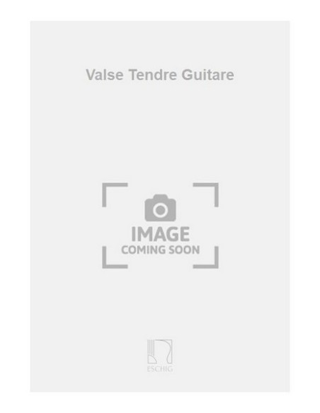 DIGMELOFF G.-Valse Tendre per chitarra