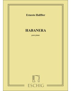 HALFFTER E.-Habanera pour piano 2