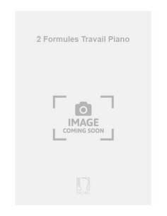 BLANCHET G.-Travail Formulas (2) für Klavier 2