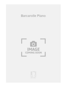 PADEREWSKI I.J.-Barcarolle per pianoforte