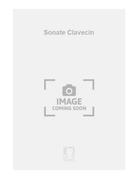 MARTINU B.-Sonate pour clavecin