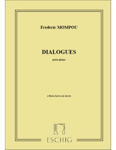 MOMPOU F.-Dialoghi (2 pezzi) per pianoforte 2
