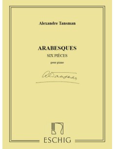 TANSMAN A.-Arabesques (6) per Pianoforte