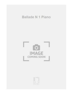 TANSMAN A.-Balada nº 1 para Piano