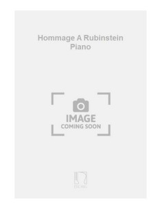 TANSMAN A.-Omaggio a Rubinstein per pianoforte