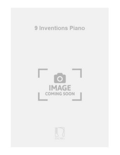 TCHEREPNIN A.-Inventions (9) for Piano