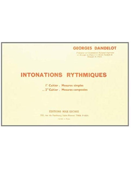 DANDELOT G.-Intonations Rhythms Vol.2