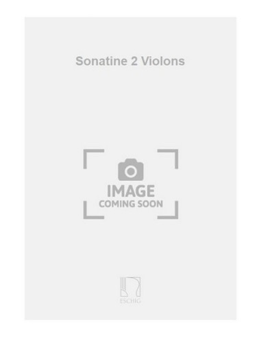 BECK C.-Sonatine pour 2 violons