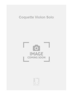 WILLIAMS A.-Coquette para Violin