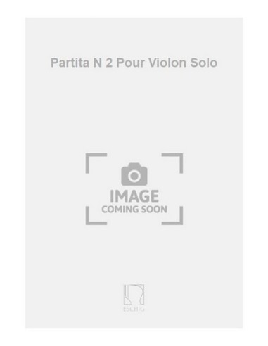 LABURDA J.-Partita nº 2 pour violon