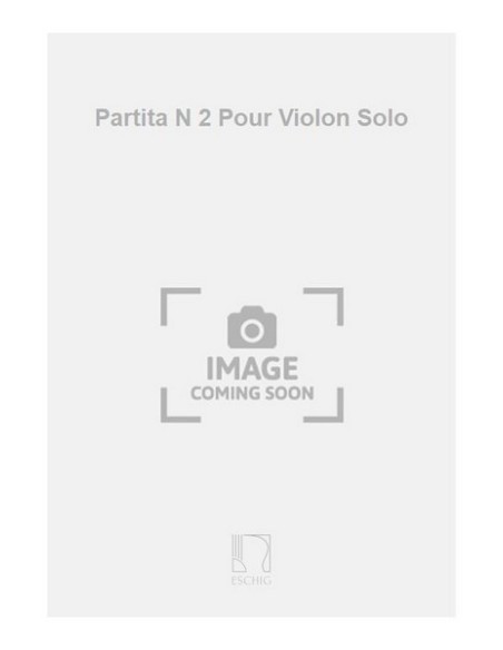 LABURDA J.-Partita nº 2 para Violin