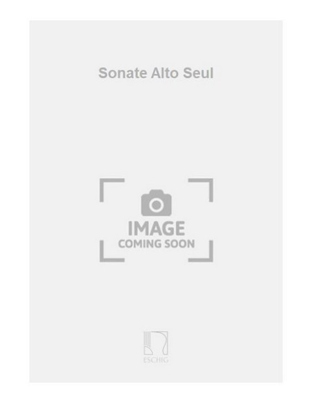 LASSER P.-Sonate pour alto
