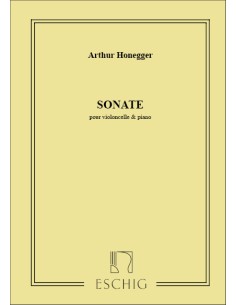 HONEGGER A.-Sonata per violoncello e pianoforte