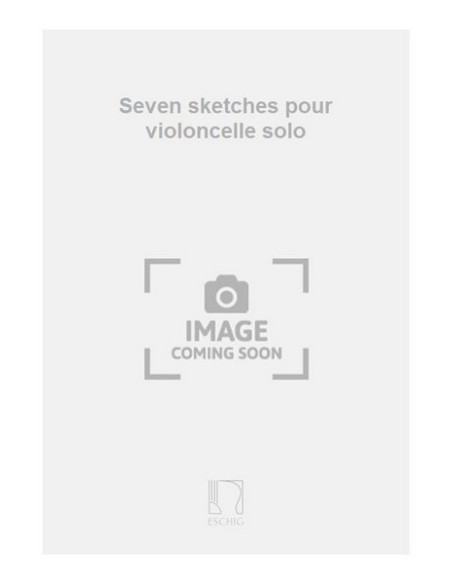 GUYMER I.-Sketches (7) for Cello