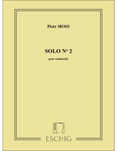 MOSS J.-Solo n° 2 pour violoncelle