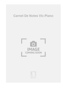 THOMAS S.-Carnet de Notes for Cello and Piano