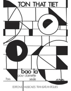 TON THAT THIET-Boa La per clarinetto