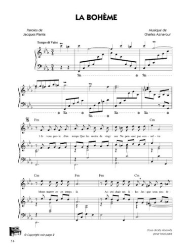 VARIOS-Piano Bar Vol.2 pour piano