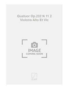 MILHAUD D.-Cuarteto nº 11 Op.232 para 2 Violines, Viola y Violoncello (Partes)