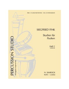 FINK S.-Studies Vol.2: Progressive Studies for Timbal
